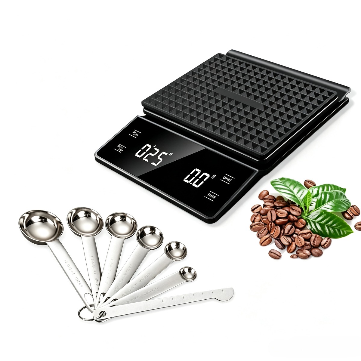 Scale Drip Timer - เครื่องชั่งกาแฟดิจิตอล 3 กก. ความแม่นยำ 0.1 กรัม