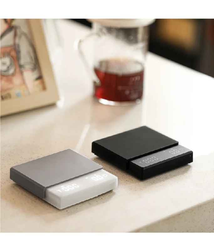 Scale Drip Timer - เครื่องชั่งกาแฟในครัวพร้อมตัวจับเวลา เครื่องชั่งดิจิตอลแบบชาร์จได้ ความแม่นยำสูง 0.1 กรัม 3