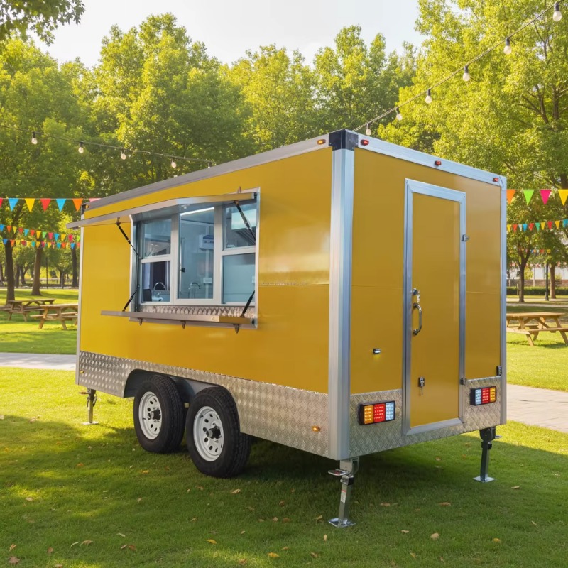 Coffee Van Equipment - รถขายอาหารเคลื่อนที่ รถขายแฮมเบอร์เกอร์ขนาดเล็ก รถขายกาแฟ รถบรรทุก ร้านอาหารเคลื่อนที่ รถพ่วงจัดเลี้ยง