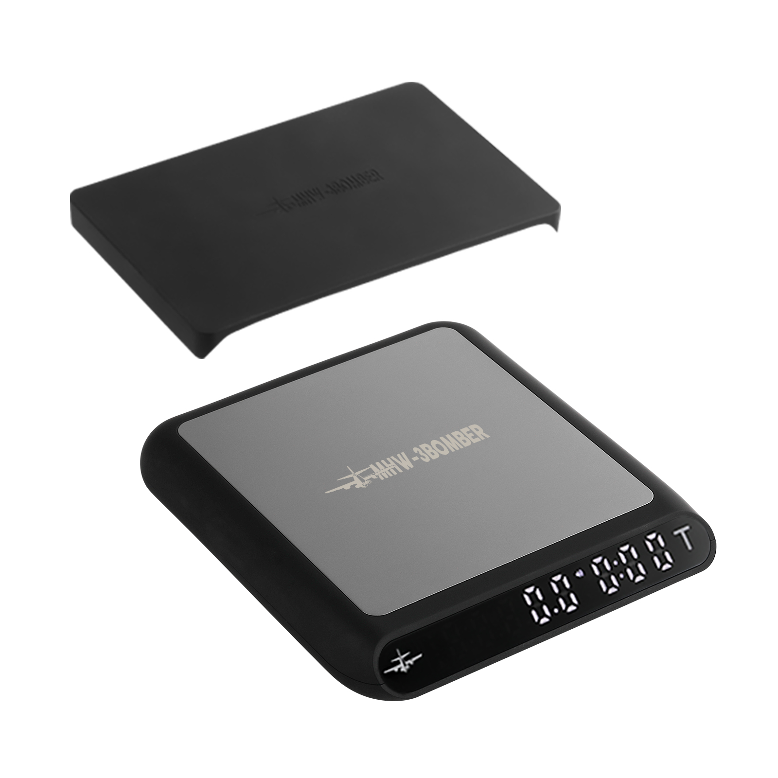 Scale Drip Timer - เครื่องชั่งครัวอิเล็กทรอนิกส์ MHW-3BOMBER สำหรับชงกาแฟดริปแบบมืออาชีพ พร้อมฟังก์ชั่นตั้งเวลาอัตโนมัติ หน้าจอ LED