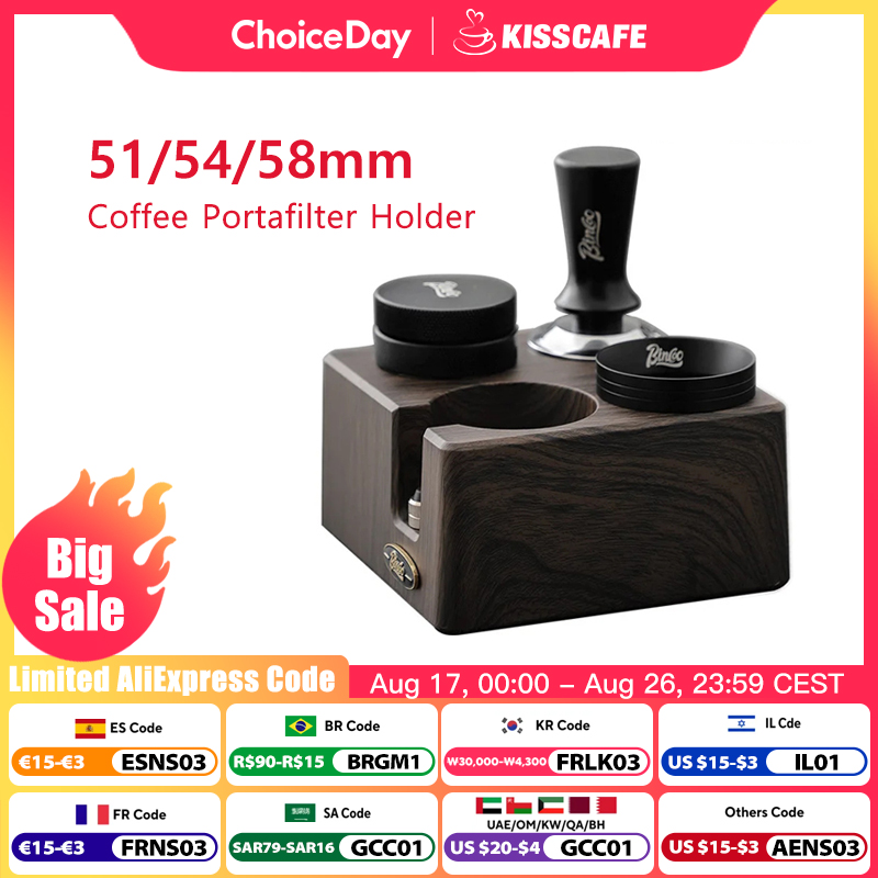 Portafilter 58Mm - กาแฟ Tamping Station ขาตั้ง Portafilter 51