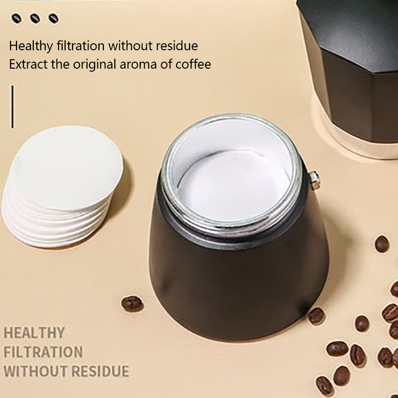 Coffee Vending Equipment - กระดาษกรองกาแฟ100ชิ้นขนาด56มม. 60มม. 68มม. สำหรับเครื่องชงกาแฟเอสเพรสโซเครื่องชงกาแฟหยด V60เครื่องมือกรองกาแฟหม้อกรองกระดาษ
