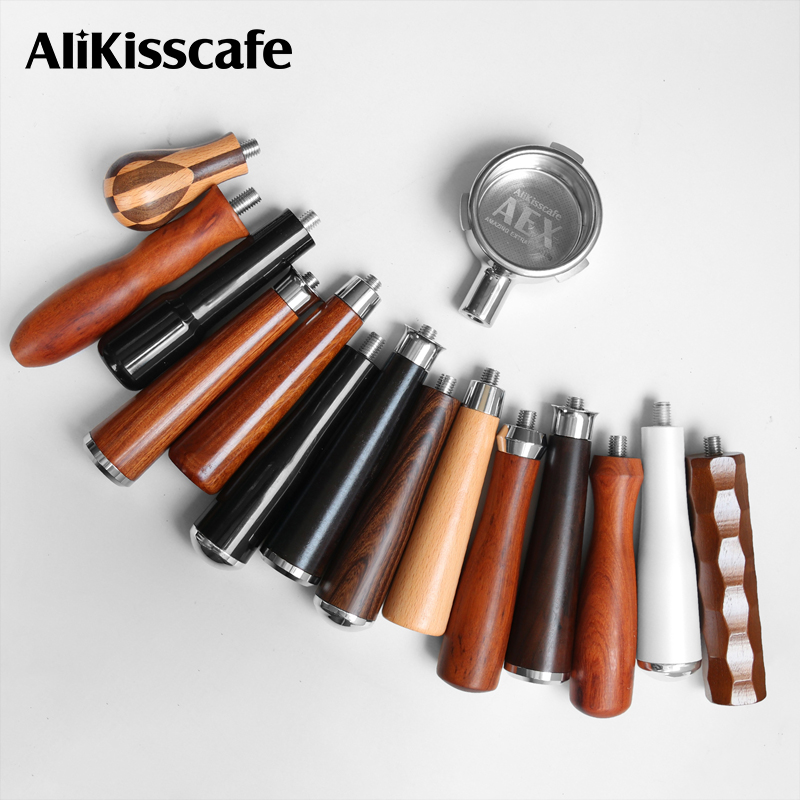 Coffee Vending Equipment - ด้ามจับพอร์ตาฟิลเตอร์กาแฟ M10 ด้ามจับแบบปรับแต่งสำหรับเครื่องชงเอสเพรสโซ่ Delonghi Breville อะไหล่ทดแทนพอร์ตาฟิลเตอร์