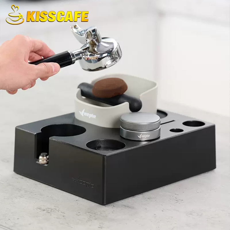 Portafilter 58Mm - กาแฟ Tamper Station ขาตั้งแผ่น Portafilter ผู้ถือกล่องเคาะ51มม.54มม.58มม.Delonghi