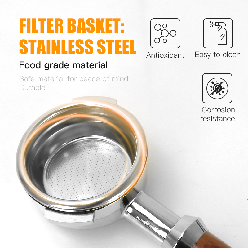 พอร์ทาฟิลเตอร์แบบไม่มีฐานขนาด  - Portafilter 58Mm บทวิจารณ์และราคา
