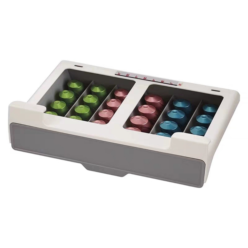 ที่ใส่แคปซูลกาแฟ กล่องเก็บแคปซ - Coffee Equipment Organizer บทวิจารณ์และราคา