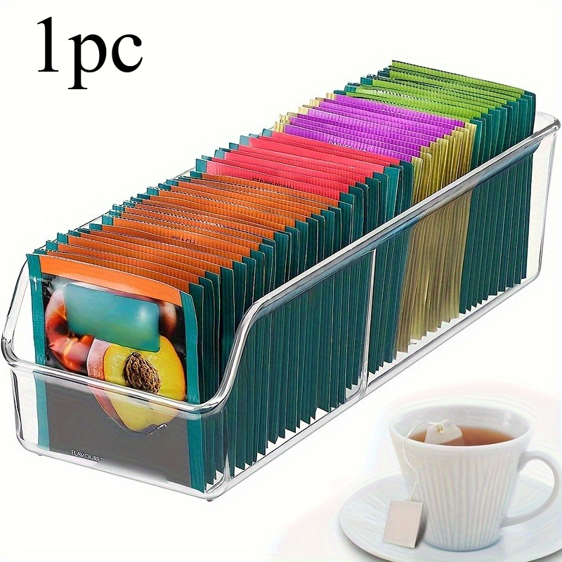 กล่องใส่ถุงชาใส 1 ชิ้น - ที่เก - Coffee Equipment Organizer บทวิจารณ์และราคา