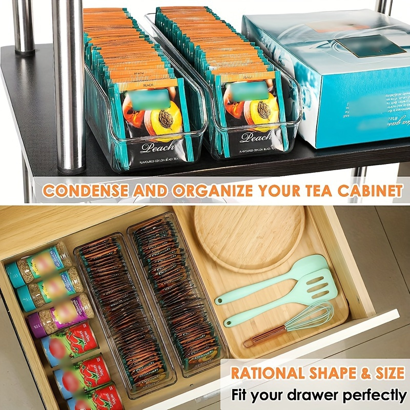 กล่องใส่ถุงชาใส 1 ชิ้น - ที่เก - Coffee Equipment Organizer บทวิจารณ์และราคา