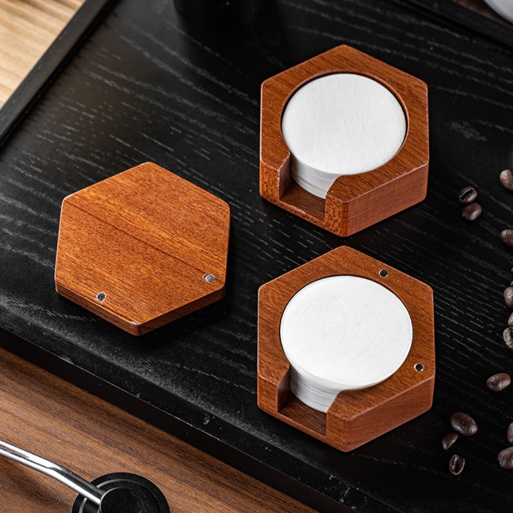 กล่องใส่กระดาษกรองกาแฟทรงหกเหล - Coffee Equipment Organizer บทวิจารณ์และราคา