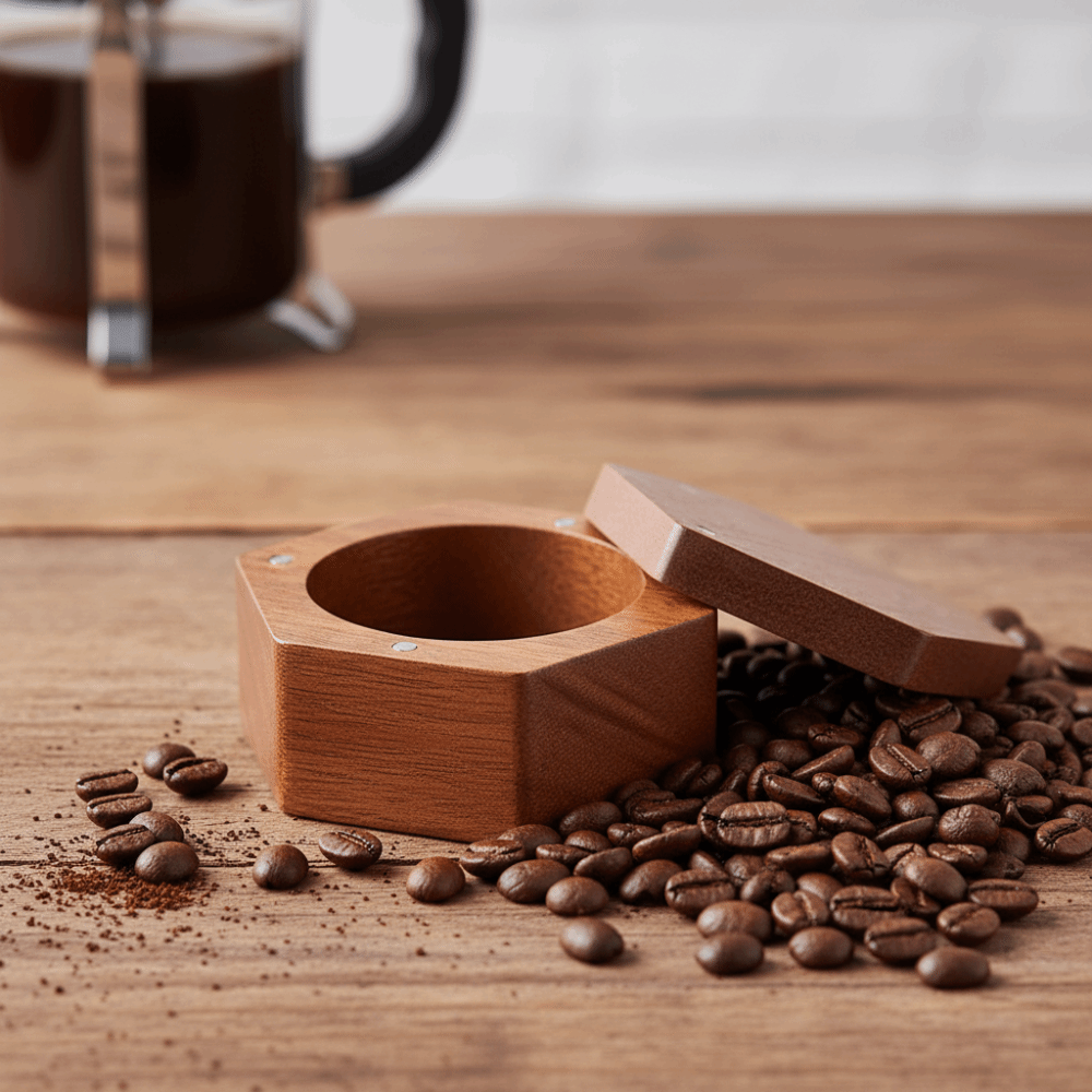 กล่องใส่กระดาษกรองกาแฟทรงหกเหล - Coffee Equipment Organizer บทวิจารณ์และราคา