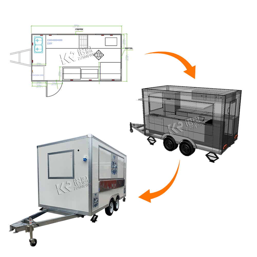 รถขายอาหารเคลื่อนที่แบบกำหนดเอ - Coffee Van Equipment บทวิจารณ์และราคา