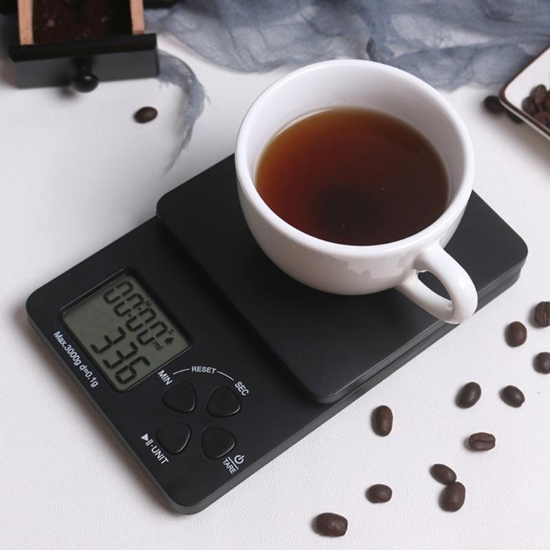 D0AB เครื่องชั่งกาแฟพร้อมตัวจั - Scale Drip Timer บทวิจารณ์และราคา