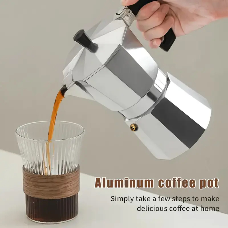 หม้อต้มกาแฟโมก้าอะลูมิเนียมแบบ - Coffee Vending Equipment บทวิจารณ์และราคา