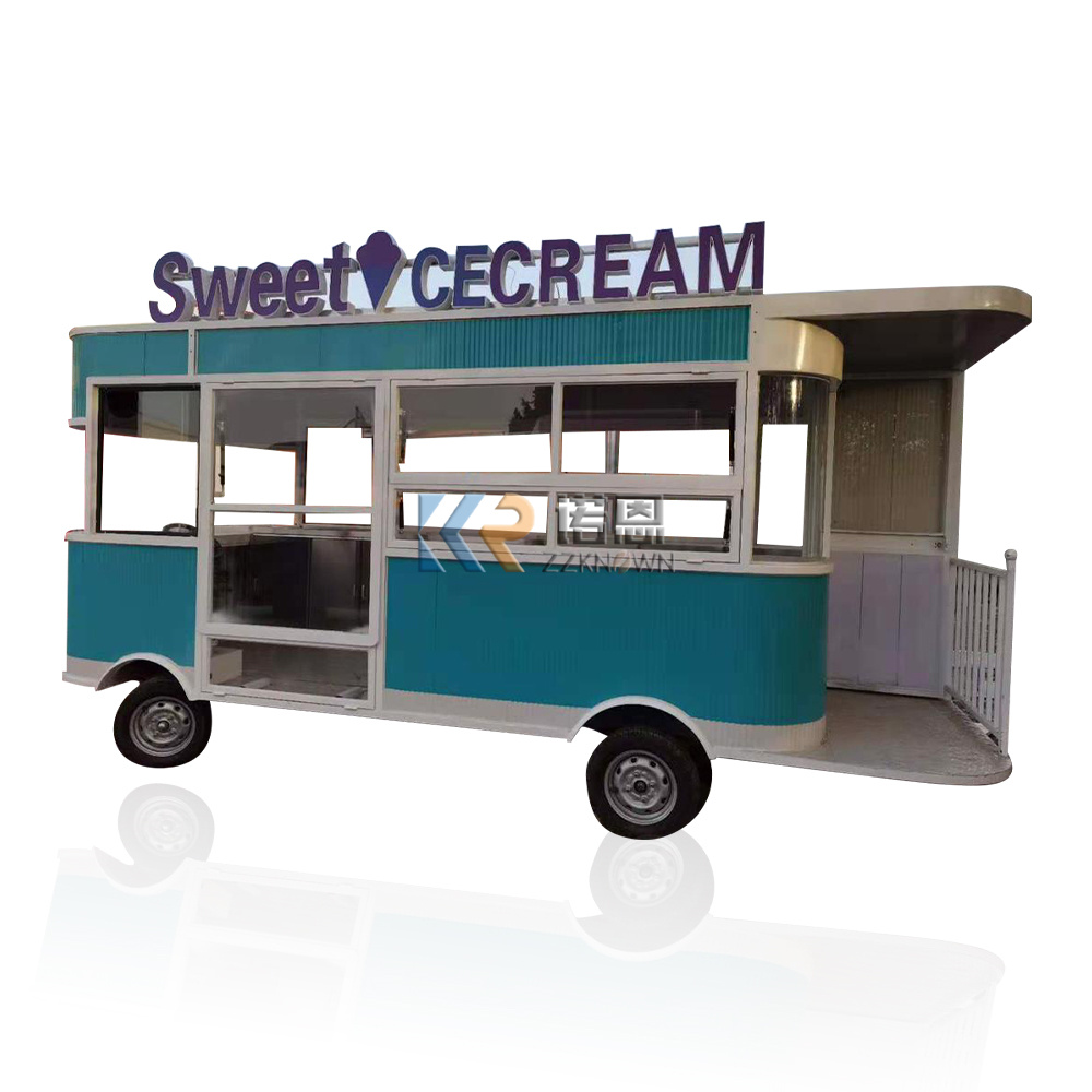 ในสต็อก 5M รถบรรทุกอาหารมือถือ - Coffee Van Equipment บทวิจารณ์และราคา